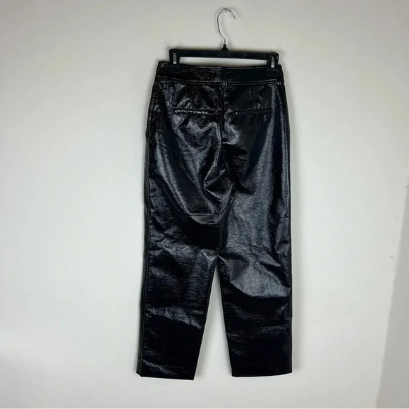Aritzia | Babaton The New Command Pant in Black Gloss 4 Patent B16 - Picture 3 of 7